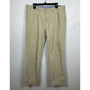 Polo Ralph Lauren Khaki Chino Pants Mens 38X32 Classic Fit Casual Dress Preppy